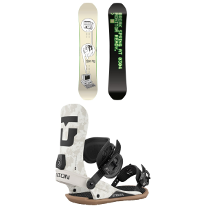 CAPiTA Spring Break Resort Twin Snowboard 158W Package (158W cm) + S in Black size 158W/S Aluminum 2026