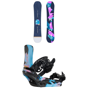 Burton Burton Yeasayer Snowboard 140 Package (140 cm) + L Womens in Green size 140/L 2026