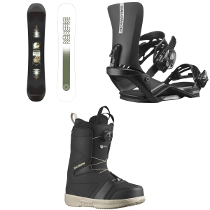 Salomon Pulse Snowboard 156 Package (156 cm) + L in White size 156/L 2026