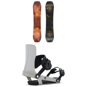 Ride Twinpig Snowboard 151 Package (151 cm) + S in Black size 151/S Nylon/Aluminum/Bamboo 2026