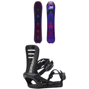 K2 Almanac Snowboard 149 Package (149 cm) + L in Black size 149/L Nylon/Bamboo 2026