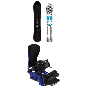 GNU Antigravity C3 Snowboard 150 Package (150 cm) + M in White size 150/M Aluminum 2026