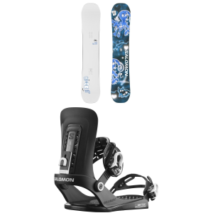 Salomon Abstract Snowboard 162 Package (162 cm) + M in Black size 162/M Nylon/Rubber 2026