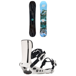 K2 K2 Extravision Snowboard 149 Package (149 cm) + M Womens in White size 149/M Nylon 2026
