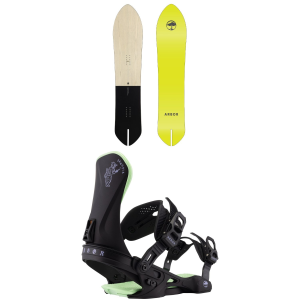 Arbor Terra Pin PFD Snowboard 146 Package (146 cm) + M in Black size 146/M Aluminum/Plastic 2026