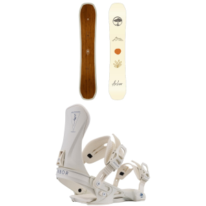 Arbor Arbor Swoon Snowboard 152 Package (152 cm) + M Womens in Black size 152/M Aluminum/Plastic 2026