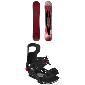 GNU Wagyu C3 Snowboard 161 Package (161 cm) + L in Grey size 161/L Aluminum 2026