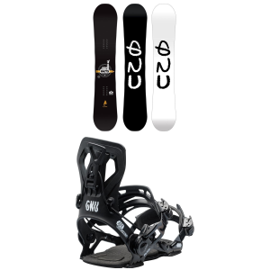 GNU Facts BTX Snowboard 159 Package (159 cm) + L size 159/L Aluminum 2026