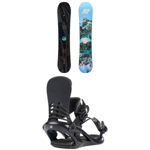 K2 K2 Extravision Snowboard 147 Package (147 cm) + L Womens in Black size 147/L 2026