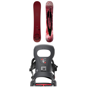 GNU Wagyu C3 Snowboard 161 Package (161 cm) + S in Black size 161/S Nylon/Aluminum 2026