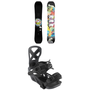 GNU C Money C3 Snowboard 148 Package (148 cm) + M in Black size 148/M Nylon 2026