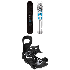 GNU Antigravity C3 Snowboard 153 Package (153 cm) + L in Grey size 153/L Nylon/Aluminum 2026