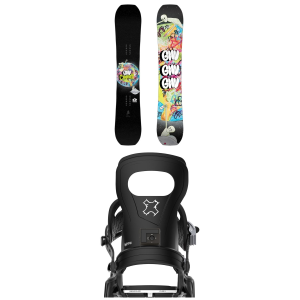 GNU C Money C3 Snowboard 154 Package (154 cm) + L in Black size 154/L Nylon/Aluminum 2026