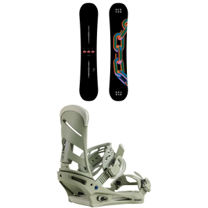 Burton Cultivator Snowboard 160 Package (160 cm) + M in Black size 160/M Aluminum 2026