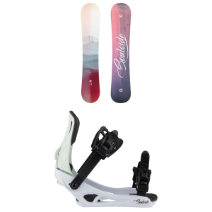 Rossignol Rossignol Soulside Snowboard 141 Package (141 cm) + S/M Womens in White size 141/S/M Nylon/Aluminum 2026