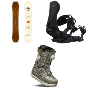 Arbor Arbor Swoon Snowboard 144 Package (144 cm) + M Womens in Black size 144/M Aluminum/Plastic 2026