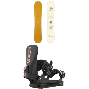 Arbor Arbor Swoon Decon Snowboard 144 Package (144 cm) + S Womens size 144/S Aluminum 2026
