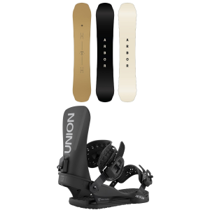 Arbor Element Decon Snowboard 154 Package (154 cm) + S size 154/S Aluminum 2026