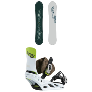 Burton Counterbalance Snowboard 142 Package (142 cm) + M in Green size 142/M Nylon 2026
