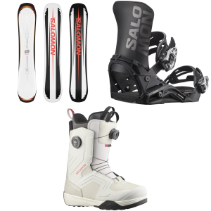 Salomon Assassin Snowboard 165 Package (165 cm) + L size 165/L Rubber 2026
