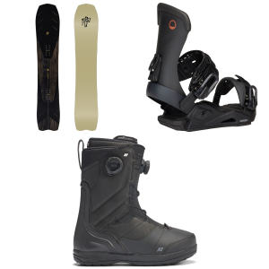 Arbor Bryan Iguchi Pro Snowboard 156 Package (156 cm) + S in White size 156/S Nylon 2026