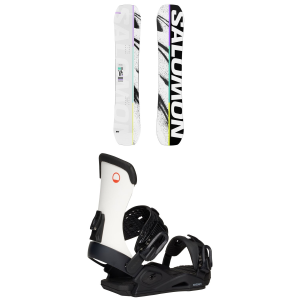 Salomon Huck Knife Snowboard 159 Package (159 cm) + S in White size 159/S Nylon/Rubber 2026