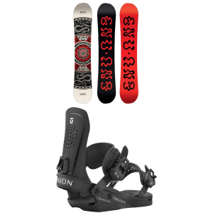 GNU GNU Ladies Choice Asym C3 Snowboard 151.5 Package (151.5 cm) + L Womens in Black size 151.5/L Plastic 2026