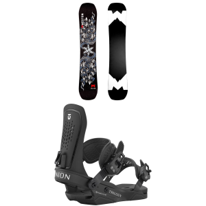 Weston Dream Machine Snowboard 155 Package (155 cm) + L in Black size 155/L Plastic 2026
