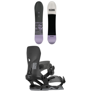 Rome Service Dog Snowboard 155 Package (155 cm) + Large/X Large in Black size 155/L/Xl Nylon/Aluminum/Bamboo 2026