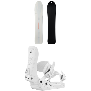 United Shapes Deep Reach Snowboard 149 Package (149 cm) + S in White size 149/S Plastic 2026