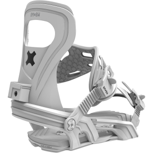 Bent Metal Joint Snowboard Bindings in White size Large Nylon 2027