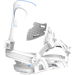 Bent Metal Bent Metal Metta Snowboard Bindings in White size Small/Medium Nylon/Aluminum 2027