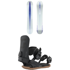 CAPiTA CAPiTA Artemis Snowboard 153 Package (153 cm) + M Womens in Black size 153/M Aluminum 2027