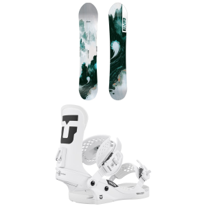 CAPiTA CAPiTA The Navigator Snowboard 147 Package (147 cm) + L Womens in White size 147/L 2027