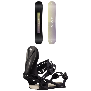 Arbor Arbor Kuro Neko Snowboard 149 Package (149 cm) + M Womens in White size 149/M Nylon 2027