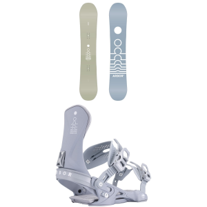 Arbor Arbor Mantra Decon Snowboard 147 Package (147 cm) + M Womens in Black size 147/M Aluminum/Plastic 2027