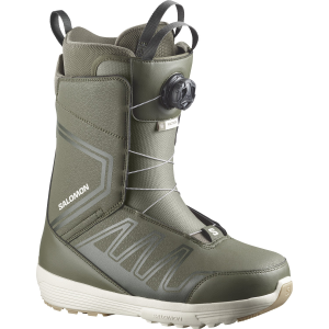 Salomon Faction Boa Snowboard Boots in Green size 11 Rubber