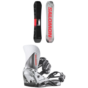 Salomon Huck Knife Pro Snowboard 159 Package (159 cm) + S in Black size 159/S Aluminum/Rubber 2027