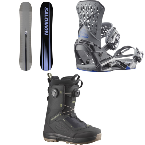 Salomon Assassin Pro Snowboard 163W Package (163W cm) + L in Black size 163W/L 2027