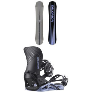 Salomon Assassin Pro Snowboard 156 Package (156 cm) + L in White size 156/L Aluminum 2027