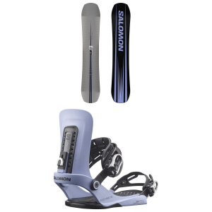 Salomon Assassin Pro Snowboard 156 Package (156 cm) + S in Black size 156/S Nylon 2027