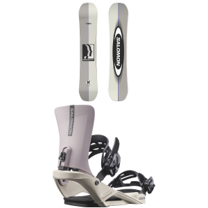Salomon Kickback Snowboard 155 Package (155 cm) + S size 155/S Rubber 2027