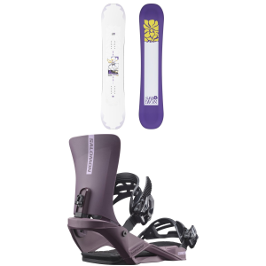 Salomon Salomon Lotus Snowboard 146 Package (146 cm) + M Mens size 146/M Rubber 2027