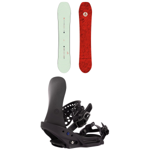 Burton Family Tree High Fidelity Snowboard 162W Package (162W cm) + L in Black size 162W/L Nylon 2027