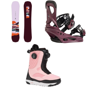 Burton Spellbinder Snowboard 139 Package (139 cm) + M size 139/M Aluminum 2027