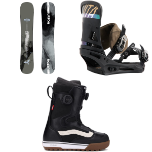 Burton Instigator PurePop Camber Snowboard 155 Package (155 cm) + M in Green size 155/M 2026