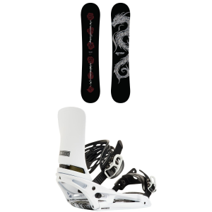 Burton Blossom Snowboard 152 Package (152 cm) + L in White size 152/L Aluminum 2027
