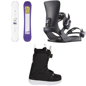 Salomon Salomon Lotus Snowboard 151 Package (151 cm) + S Mens size 151/S Nylon/Rubber 2027