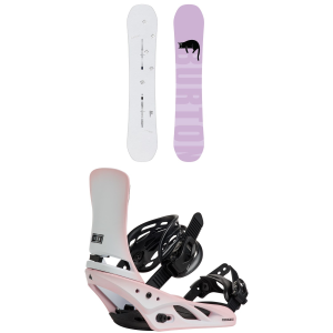 Burton Burton Yeasayer Snowboard 152 Package (152 cm) + L Womens in Black size 152/L Aluminum 2027