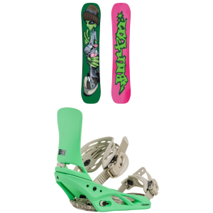 Burton Good Company Snowboard 155 Package (155 cm) + M in Black size 155/M Aluminum 2027